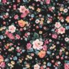 Algodón Flowerty Estampado Floral 100% Algodón Ancho 140 cm - Thumbnail Image 22