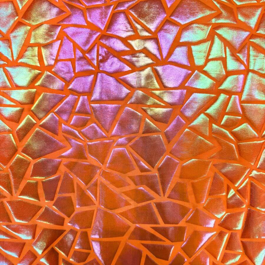 Tela de Licra Lamé con Espejos Ancho 150 cm - Imagen 5
