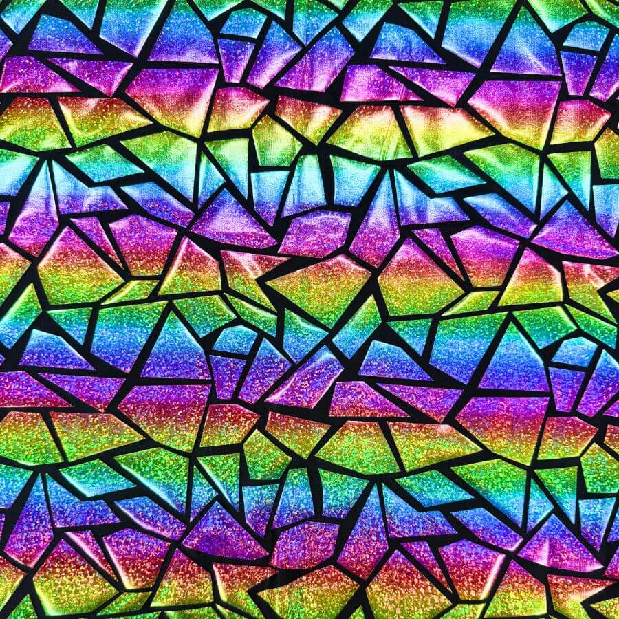 Tela de Licra Lamé con Espejos Ancho 150 cm - Imagen 13