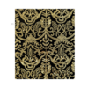 Lentejuela Imperial sobre Terciopelo Negro Oro Ancho 150 cm - Thumbnail Image 1