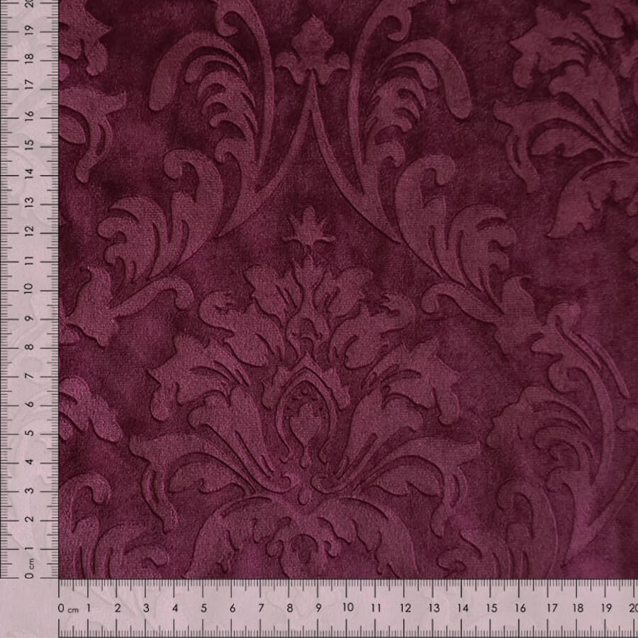 Tela de Terciopelo Alaska Gofrado Damasco Ancho 150 cm - Imagen 10