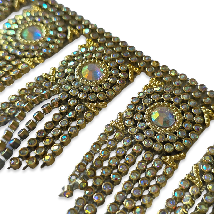 fleco elegante oro con brillo