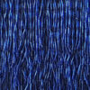 Fleco de canutillos azules brillantes de 10 cm para confección