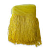 Fleco largo de pedrería amarillo con caídas finas