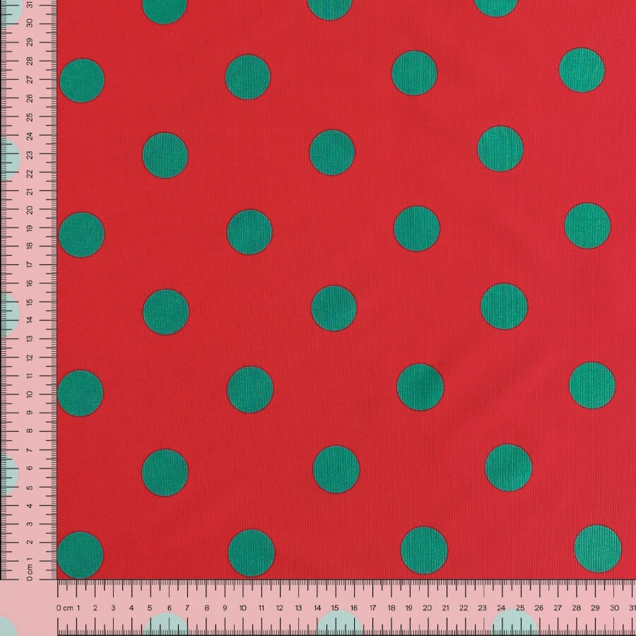 Tela Strech Lunares Doble Cara Bicolor Ancho 150 cm - Imagen 6