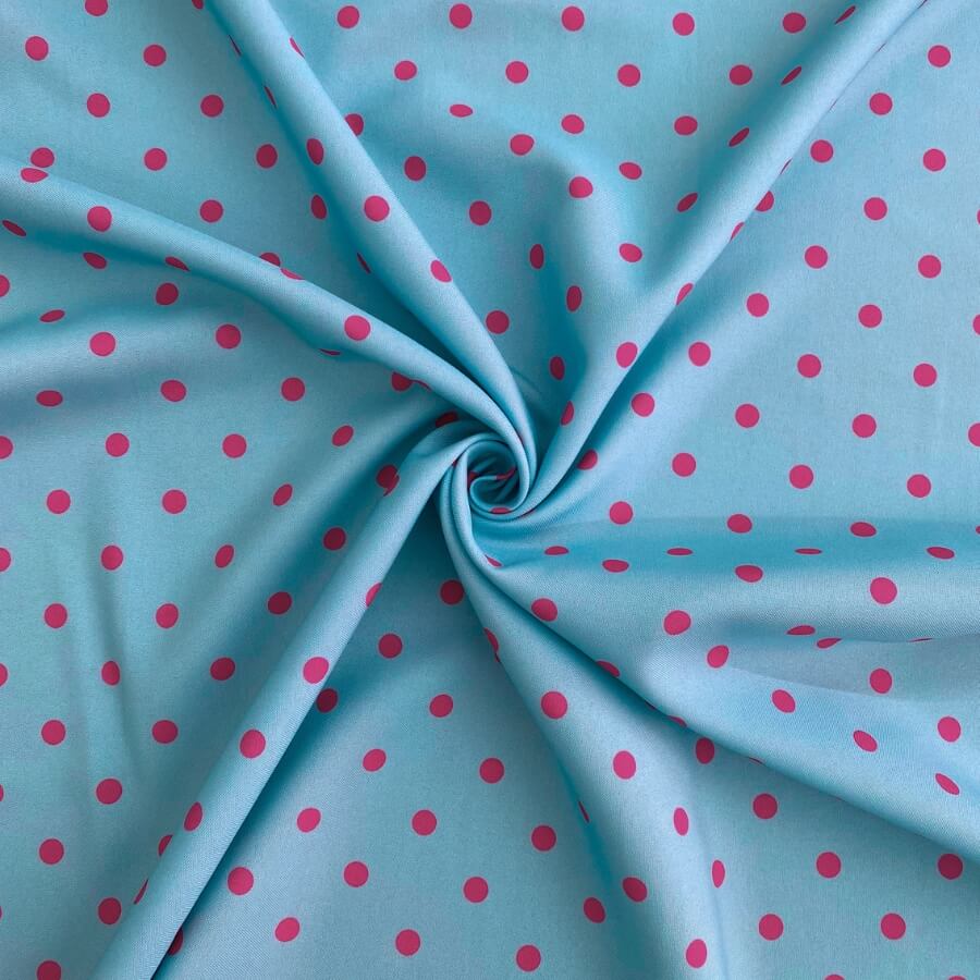 Tela Strech Lunares Doble Cara Bicolor Ancho 150 cm - Imagen 34