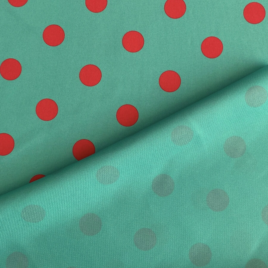 Tela Strech Lunares Doble Cara Bicolor Ancho 150 cm - Imagen 11