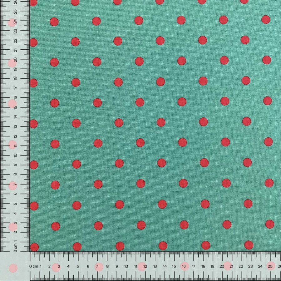 Tela Strech Lunares Doble Cara Bicolor Ancho 150 cm - Imagen 9