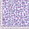 Tela de Algodón Violeta Estampado Floral 150 cm - Thumbnail Image 13