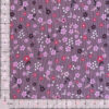 Tela de Algodón Violeta Estampado Floral 150 cm - Thumbnail Image 25