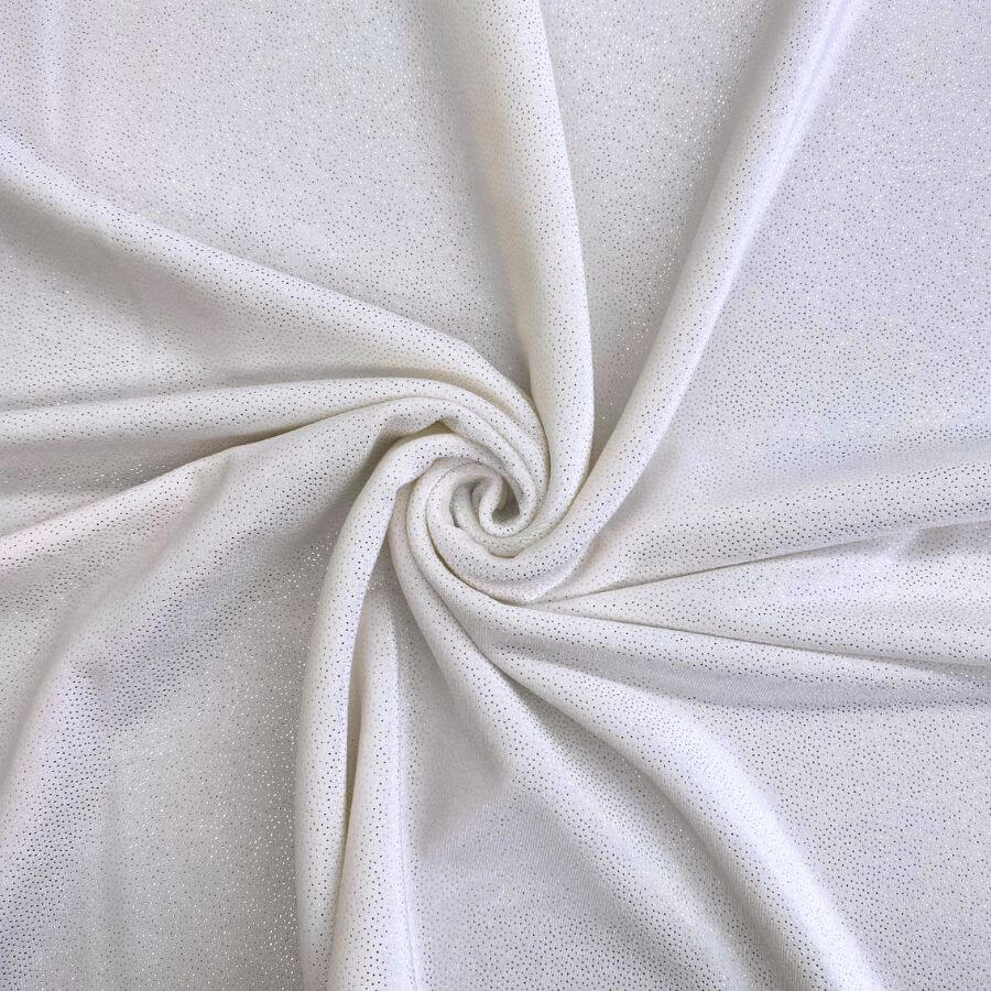 Tela de Terciopelo Multipuntos Elástico con Brillos Ancho 150 cm - Imagen 4