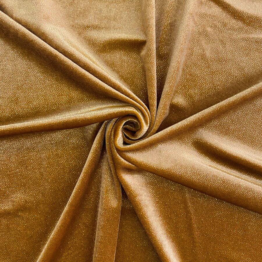 Tela de Terciopelo Multipuntos Elástico con Brillos Ancho 150 cm - Imagen 7