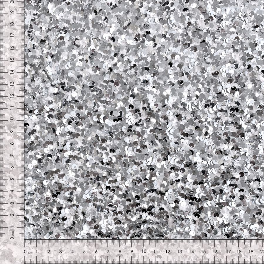 Tela de Terciopelo con Lentejuela Ancho 150 cm - Imagen 3