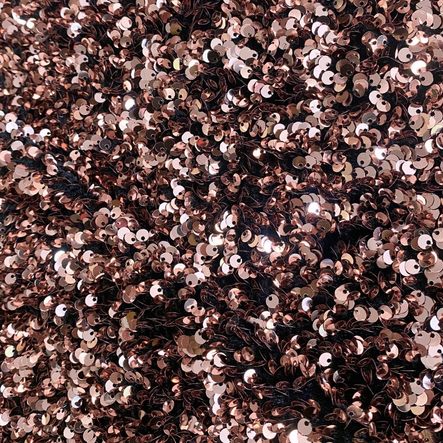 Tela de Terciopelo con Lentejuela Ancho 150 cm - Imagen 11