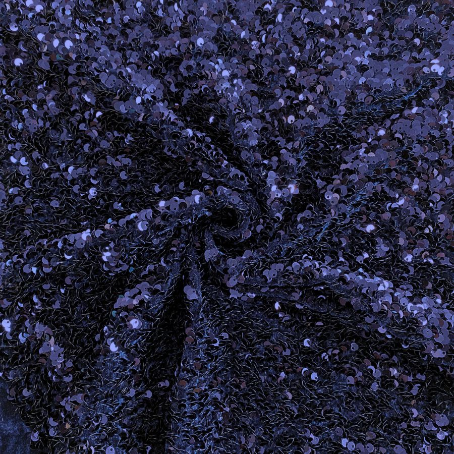 Tela de Terciopelo con Lentejuela Ancho 150 cm - Imagen 31